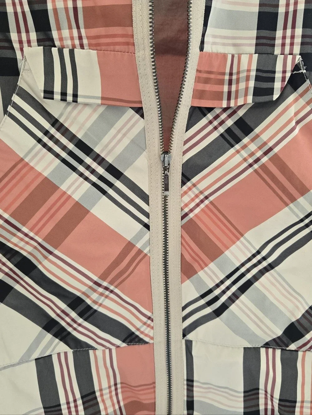 Zara Girl's Plaid Jacket, 10